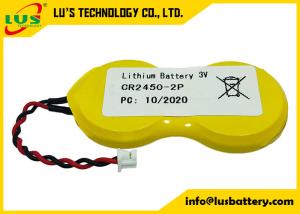 Quality Cr2450-2p 3v Button Cell 1200mah Battery Type Imos 1p2-A1 For Rfid wholesale