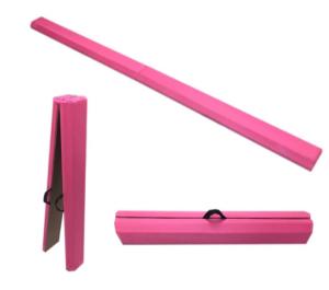 Quality preschool girls folding kids hinges 8ft iso gymnastics balance beam wholesale