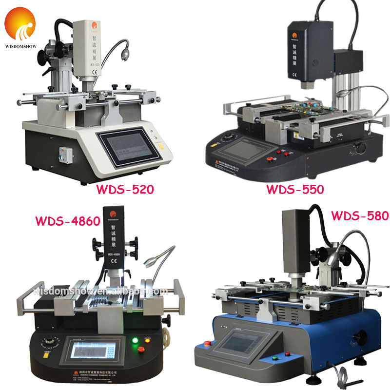 80*80mm Infrared BGA Rework Station 2500W Automatic Motherboard Repairing Machine
