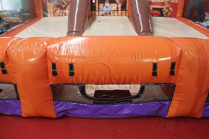 Gunsmoke 3 Lane Inflatable Shooting Gallery Indoor / Outdoor Inflatable Games