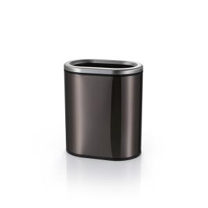 Quality Rustproof 12L Open Top Stainless Steel Trash Can wholesale