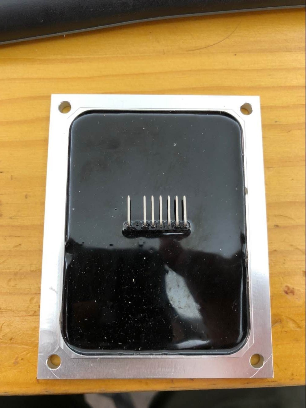 Factory supply IP68 aluminum metal piezo keypad with 16 flat keys