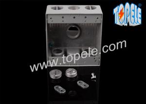 Quality Weatherproof Electrical Boxes Two Gang Outlet Branch Circuit Wiring wholesale