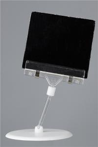 Quality POS Table Display Stands , Top Clip Sign Holders PC for Retail Counter wholesale