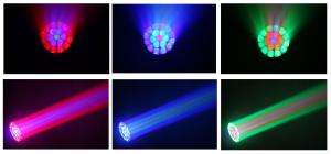 Quality DMX512 19x15W RGBW 4in1 LED Moving Head Light Show Lighting With 16/24 DMX CHS Channel wholesale