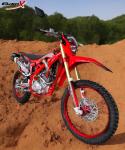 Dirt Bike 250cc Enduro Motocross Bike with Reversed Front Absorber and External