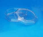 Cylinder Shape Clear Plastic Can , High Durability Food Storage Cans
