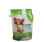 biodegradable high quality food packaging polythene bags with logos stand up