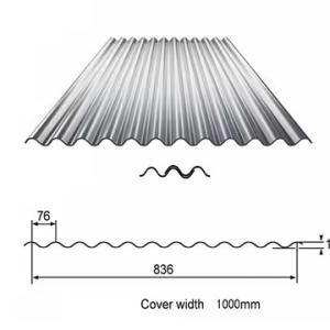 Quality Special Offer on Z61-Z90 Coating Galvanized Corrugated Roofing Steel for 470mm Width wholesale
