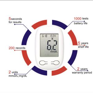 Quality Wholesale Portable Blood Sugar Test Meter BGM-102 wholesale