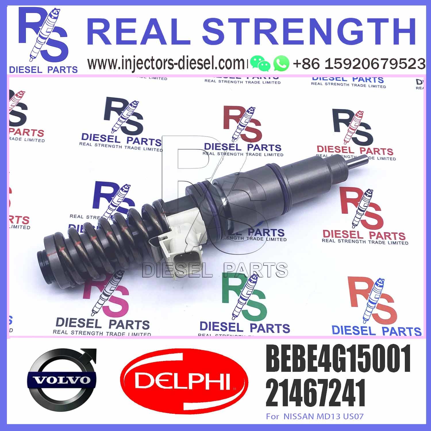 fuel INJECTOR diesel 21467241 BEBE4G15001 FOR ENGINE MD1 injector diesel