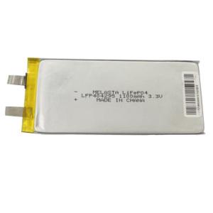 Quality Ultra Thin Prismatic LiFePO4 Battery Cell 3.3V 1100mAh Wth CE Certificate wholesale
