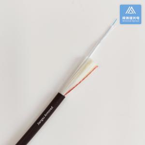 Quality Simplex Indoor Fiber Optic Cable Black LSZH 5.0mm Fiber Patch Cable wholesale