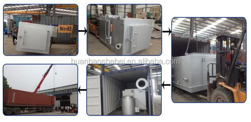 380v/220v Domestic Solid Waste Treatment Incinerator Featuring CHIMNEY Core Components