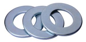 Quality Round Bulk Galvanized Flat Washers Dimensional Stable Non Deformable wholesale