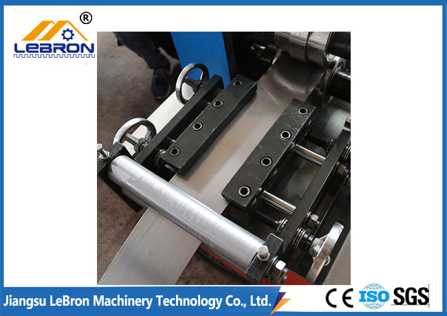 PLC Control Steel Door Frame Machinery 32Mpa Yield Strength 18 Roller Stations