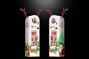 Quality NFC Snack And Drink Vending Machine With 10.1 Screen 130kg Gross Weight wholesale