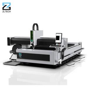 Quality 3000x1500mm Tube And Sheet Fiber Laser Cutting Machine 3015AC Single Platform wholesale