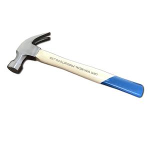 Quality American type claw hammer with wooden handle wholesale