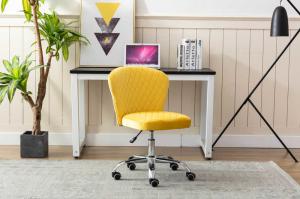 Quality Computer Chair Task Chair Home Executive Desk Chair-Yellow wholesale