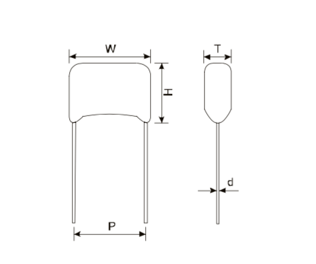 Metallized Polypropylene Film Capacitor CBB21