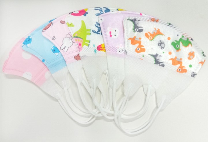 SJ Manufacturers Supply High Quality Kids Disposable Face Masks Mascherine Bimbi Kids 3D Medical Mask OEM Wholesale