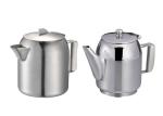 Shark Fin Stainless Steel Tea Pots 1800ml Silk Printing Logo metal teapots