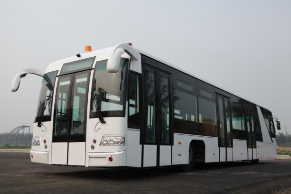 Adjustable Seat Airport Transfer Bus , Front Axle MERCEDES BENZ 733.W14 Left