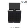 Buy cheap Conference Room Motorized 24" Monitor Lift , Computer Desk Monitor Lift from wholesalers
