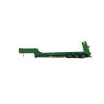 3 Axles 65tons Heavy Duty Lowbed Low Loader Lowboy Truck Semi Trailer for Heavy