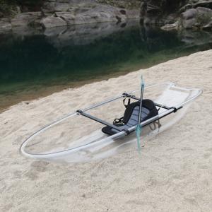 Quality Anti Aging Clear Bottom Canoe , Hard Plastic Kayak For Hotels / Resorts wholesale