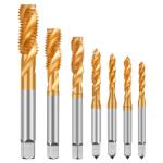 High Toughness Spiral Fluted Tap Unf Machine Tap Straight Shank Type