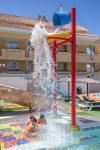 Fiberglass Water Splash Pad 5m Height Water Park Bucket Dump Cluster For Spray