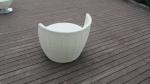 UV Resistant Fashion Obelisk Chair With Round Tea / Coffee Table