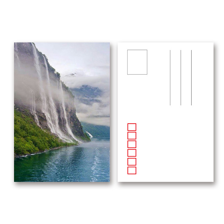 Lenticular Image Printing 3D Lenticular Postcard Personalized Design