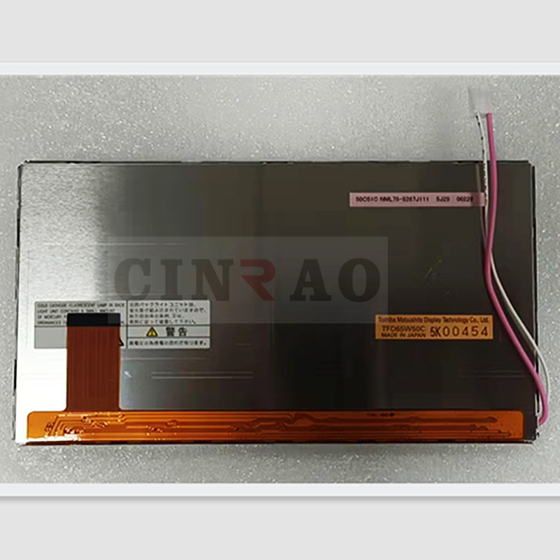 6.5" TFT Toshiba LCD Screen TFD65W50C LCD Display Car Auto Parts Replacement