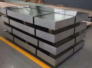Silver Surface Color Hdg Steel Plate Middle Hardness For Automotive