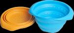Silicone manufacturer Silicone Kitchen ware Foldaway silicone steamer SK-005