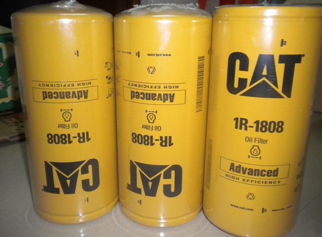 Truck Engine Heavy Equipment Filters , High Efficiency Caterpillar Oil Filters