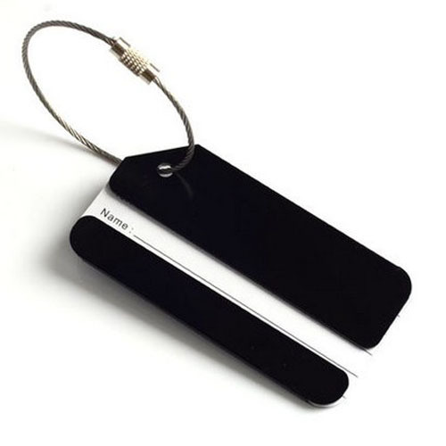 Aluminium alloy luggage tag, metal baggage tag, boarding pass, identity card, alumina tag,logo customized
