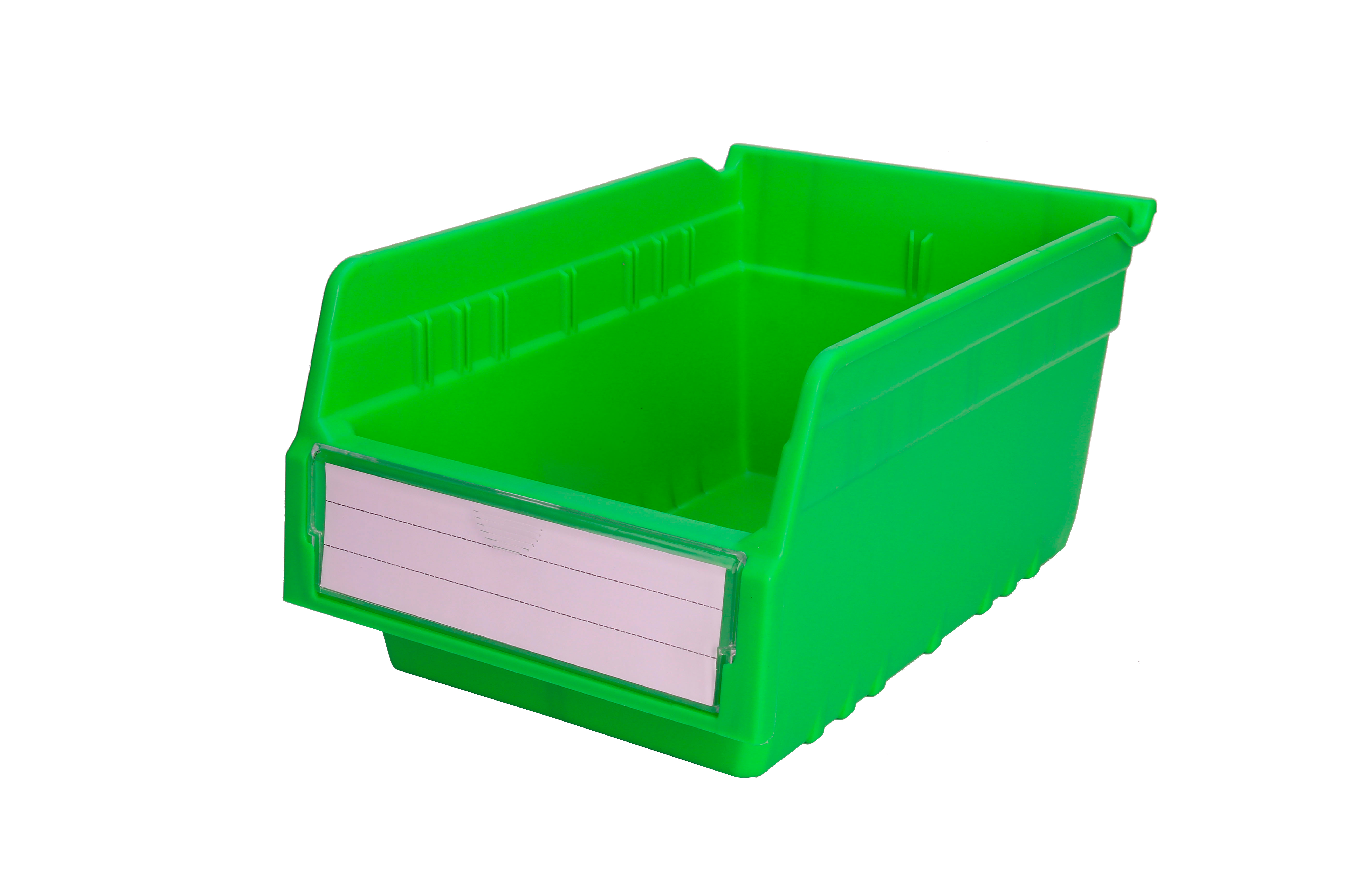 Small Parts Storage Plastic PP Toy Storage Crate for Workbench Plastic Shelf Bin