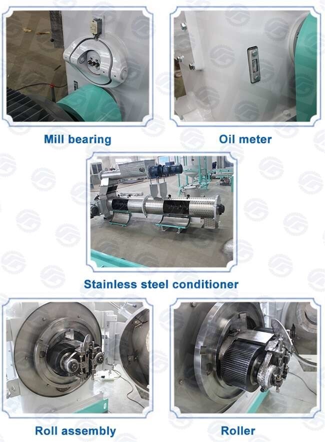 1 - 2 Tph Grain Hammer Mill For Cattle Cow Small Capacity