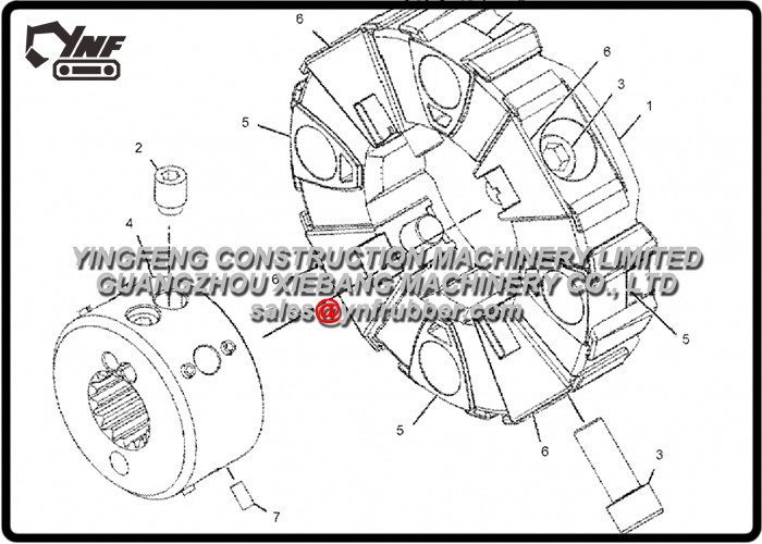 Excavator 330D 330D & 330D L EAH00001- UP Powered By C9 Engine Hydraulic System 2870169