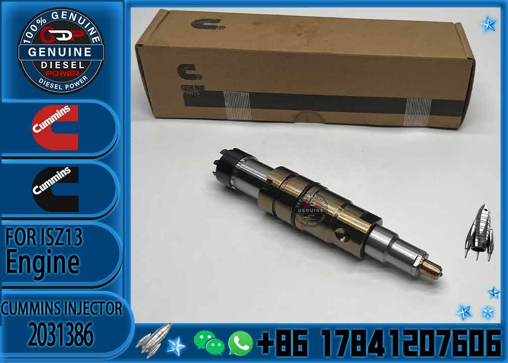 Common rail injector fuel injecto 2894920PX 2058444 2482244 2031386 for ISZ13 Excavator DC09 DC16 DC13
