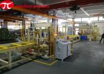 70r/Min Steel Tube Wrapping Machine , 2.4kw Orbital Film Steel Pipe Packing