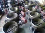 Gearbox Operated Butt Welded Eccentric Butterfly Valve 16'' Three Eccentric