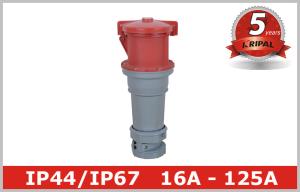 Quality 125 Ampere IP67 Industrial Receptacle Appliance Inlet 3P 4P 5P wholesale