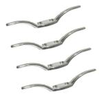 Zinc Alloy Chrome Plated Sailing Metal Rope Cleats Anchor Line Cleat