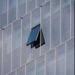 Vertical Installation Metal Curtain Wall Powder Coating Glass Curtain Wall
