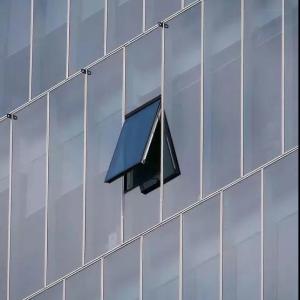 Quality Vertical Installation Metal Curtain Wall Powder Coating Glass Curtain Wall wholesale